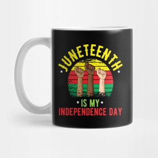 Juneteenth independence day Mug